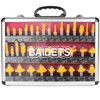 Router Bits Set 1/2 Shank - BAIDETS 35 PCS Router