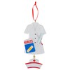 Kurt Adler A1982 Nurse Uniform Ornament for Personalization, 4-inch High,