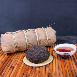 Promotion 5pcs Ripe puer Top Grade Chinese yunnan original Puer Tea 500g (1.1LB) Good Tea Pu'er tea Black tea Chinese tea Pu er tea Ripe tea Puerh tea healthy food Pu-erh tea Green food Old trees Pu erh tea cooked tea