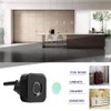 Fingerabdruck-Schloss für Schubladenschrank, intelligente elektrische Diebstahlsicherung Fingerabdruck-Türschloss USB-Aufladung