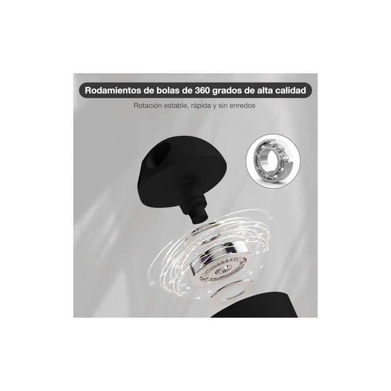 Garselay Cuerda para Saltar，comba，Contador Digital Velocidad para Saltar, Contador de
