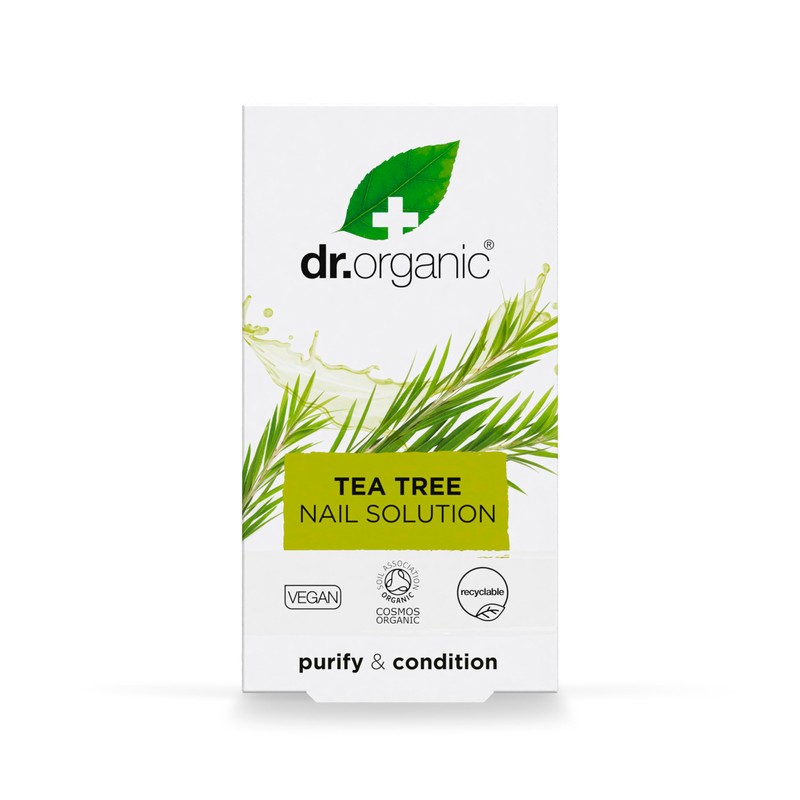 Dr.Organic Tea Tree Soluzione Unghie 10 ml