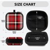 Square Data Cable Earbud Charger Coin Storage Bag Shockproof and