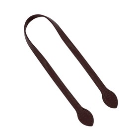 SUPVOX 2pcs 24 Leather Purses Straps Leather Bag Handles Replacement Purse Straps Handbag Bag Wallet Straps (Dark Brown)