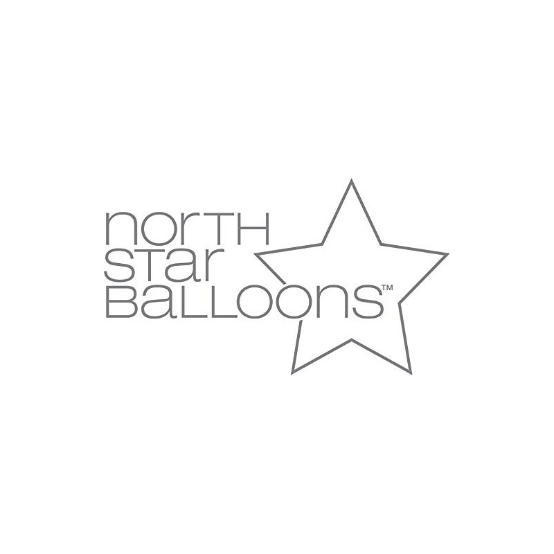 4 Silver 16" Number - Packaged. Foil Balloons