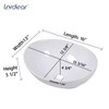 Lordear Oval Vessel Sink 16"x13" Bathroom Vessel Sink Modern Egg