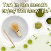 4Pcs Matcha Whisk Set, Matcha Tea Set with Whisk and
