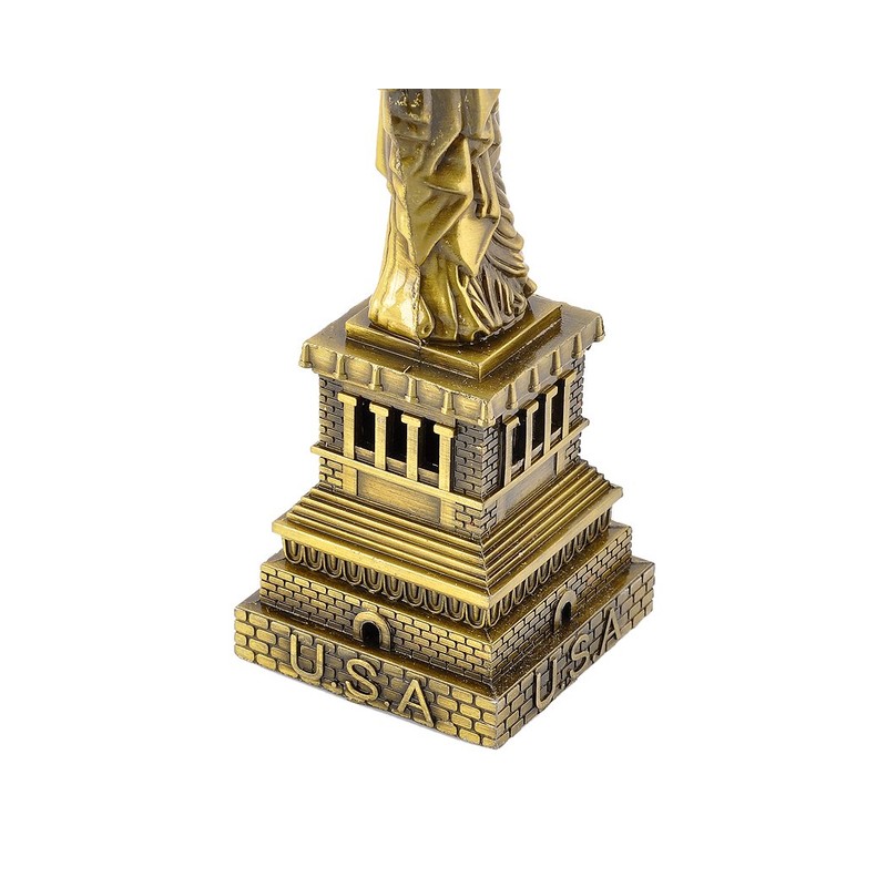 DS. DISTINCTIVE STYLE Statue of Liberty Model Metallic Figurine for