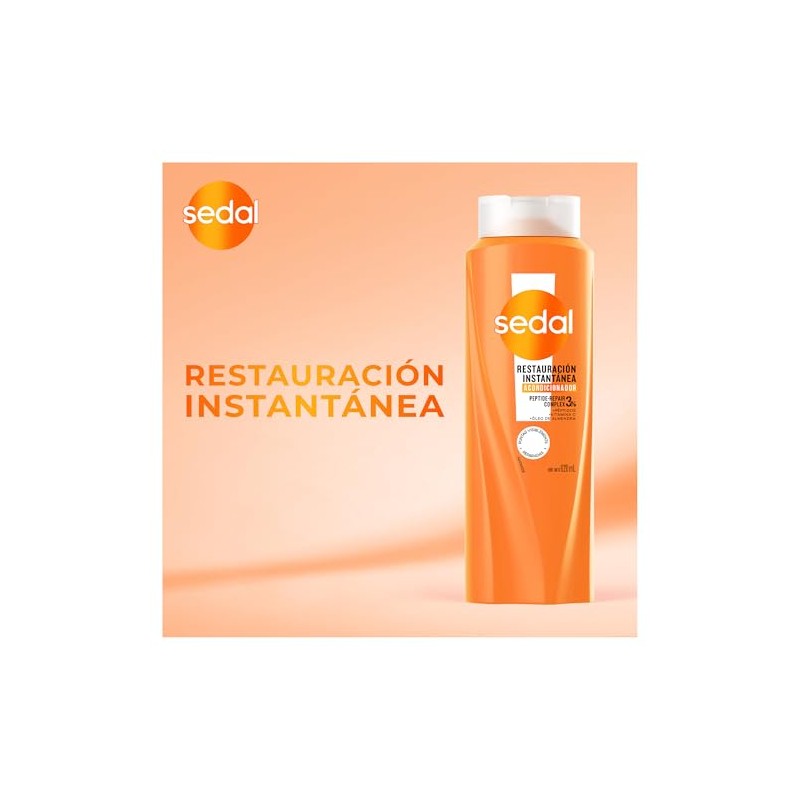 Sedal Acondicionador Restauración Instantánea, 620 ml