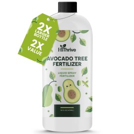 Hithrive 16oz Fruit Tree Fertilizer for Avocados - Makes 32 Gallons of Avocado Tree Fe...