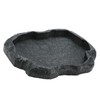 Reptile Feeding Bowl, Terrarium Feeding Bowl in Rock Decoration, Lizard