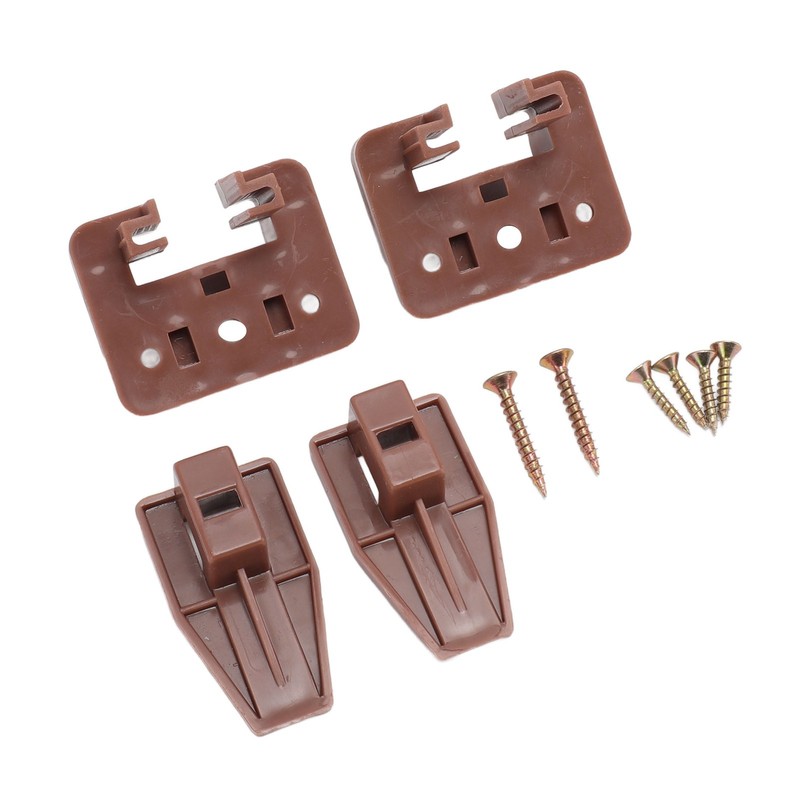 10 Pack Drawer Track Guide and Glides Dresser Center Mount