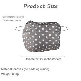 Bag Toy Storage, Bean Bag Seat Cushion, Soft, Toy Storage Bag, Plush Bean Bag Cushion, Comfortable, Durable, Toy Storage Bag for Reading and Storing Toys (22 inches)