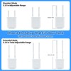 Controlled Release Toilet Bowl Cleaner Tablets Holder with Extension Rod,