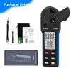 Digital Anemometer Wind Speed Meter, 6-in-1 Wind Gauge for Velocity/Temperature/Relative