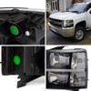 G-PLUS LED DRL Headlights, Compatible with 2007-2014 Chevy Silverado 2500