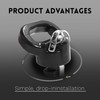 Gooseneck Ball Kit 60638, Puck System Gooseneck Hitch for 2013-2024