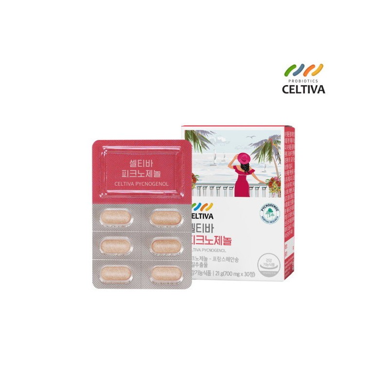 Celtiva Pycnogenol (700mg x 30 tablets) 1 month / 셀티바