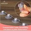 MERRYXMAS 20 x Suction Cup for Fairy Lights with Slot