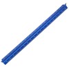 Kyuionty Metric Engineer Scale Ruler 12 Inch, Aluminum Laser-Etched Triangular