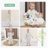 MICHLEY Baby Sleeping Sack with Legs Cotton Long Sleeve Toddler