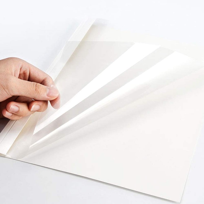 RAYSON Thermal Binding Covers, 6mm, A4, 50 Sheets Binding Capacity,
