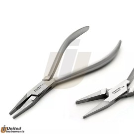 Medentra Flat Nose Plier Orthodontic Archwire Beading Bending Looping Jewelry Craft Plier