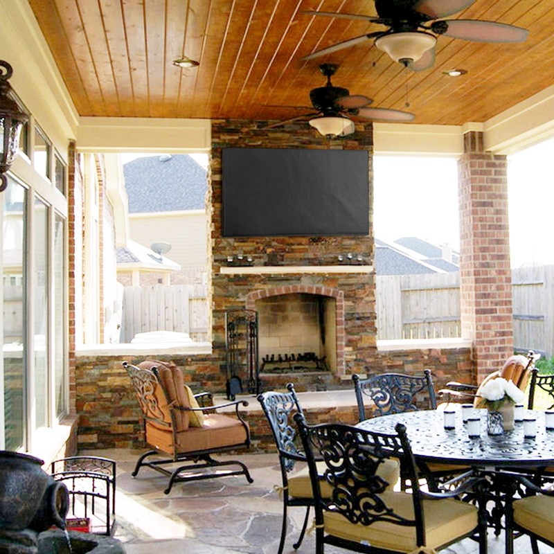 VIVO COVER-TV030B 30" to 32" Universal Outdoor TV Cover Weatherproof