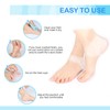 Silicone Heel Protectors for Cracked Heels, Heel Spurs, Plantar Fasciitis