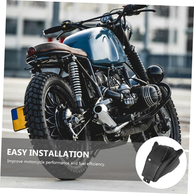 FUNOMOCYA Plastic Gas Tank for Mini Bike Dirt Bike Tank