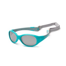 KOOLSUN - Flex - Baby Sunglasses - Aqua Grey - 0-3 Years