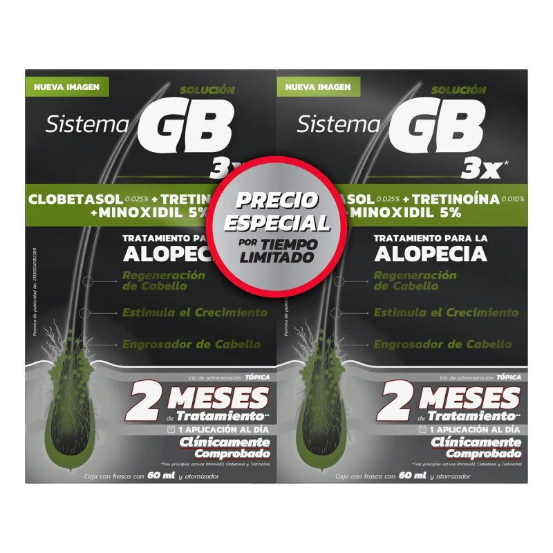 Pack X2 Sistema Gb 3x Anticaída Para Hombre C/u De