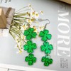INENIMARTJ St. Patrick's Day Earrings for Women,Irish Shamrock Acrylic Dangle