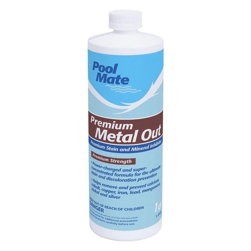 Pool Mate 1-Quart 12-Pack Premium Metal Out Stain and Mineral