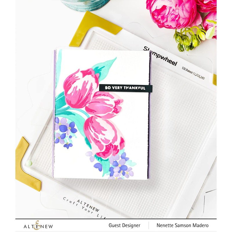 Altenew Stamp Wheel Guide Lines for Centre Alignment