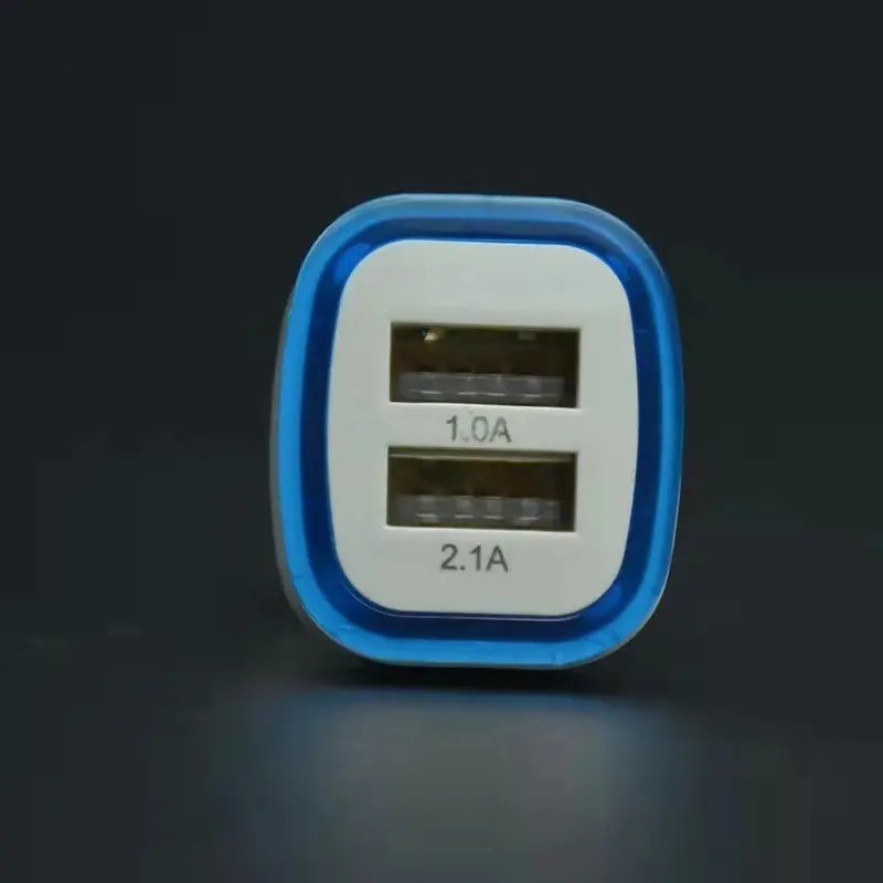 Cargador Usb 5v Doble Dual Para Auto Vehículo Coche Carga
