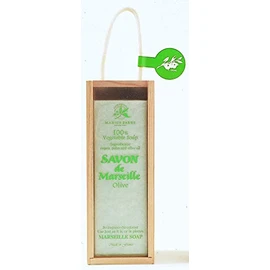 sabon De Marseille Wooden Box Gift Olive