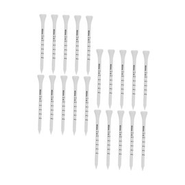 Parliky Wooden Golf Tees 100pcs Golf Ball Holder Golf Accessories Golf Tees Scale Golf Ball Accessory