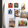 DARUITE Fridge Magnets, 20pcs Strong Refrigerator Magnets for Whiteboard, Small