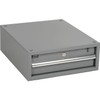 Global Industrial Stacking Workbench Drawer, Gray, 6"H
