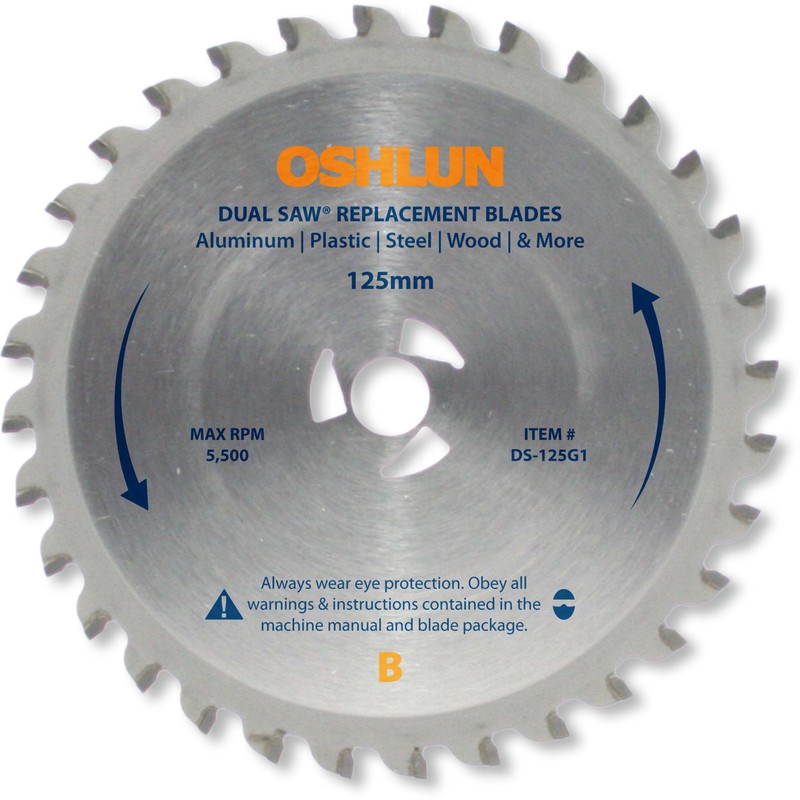 Oshlun DS-125G1 Replacement 2 Blade Set for the Original Omni