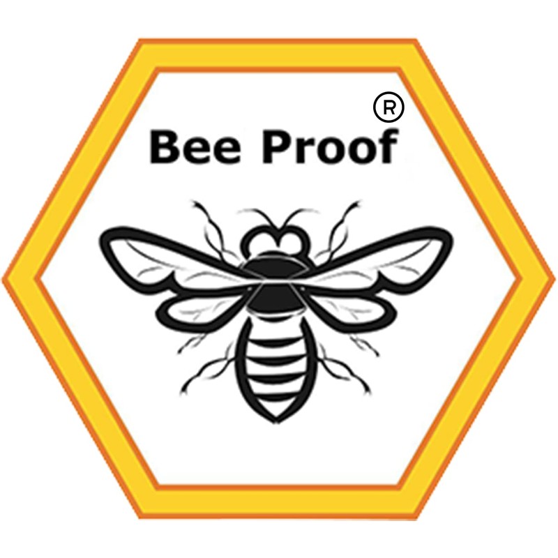 Bee Proof Beekeeping Jacket with Veil 3-Layer Ultra Ventilated Veil
