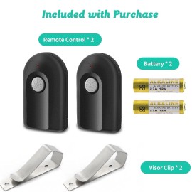 datonten Replacement Garage Door Opener Remote,Compati