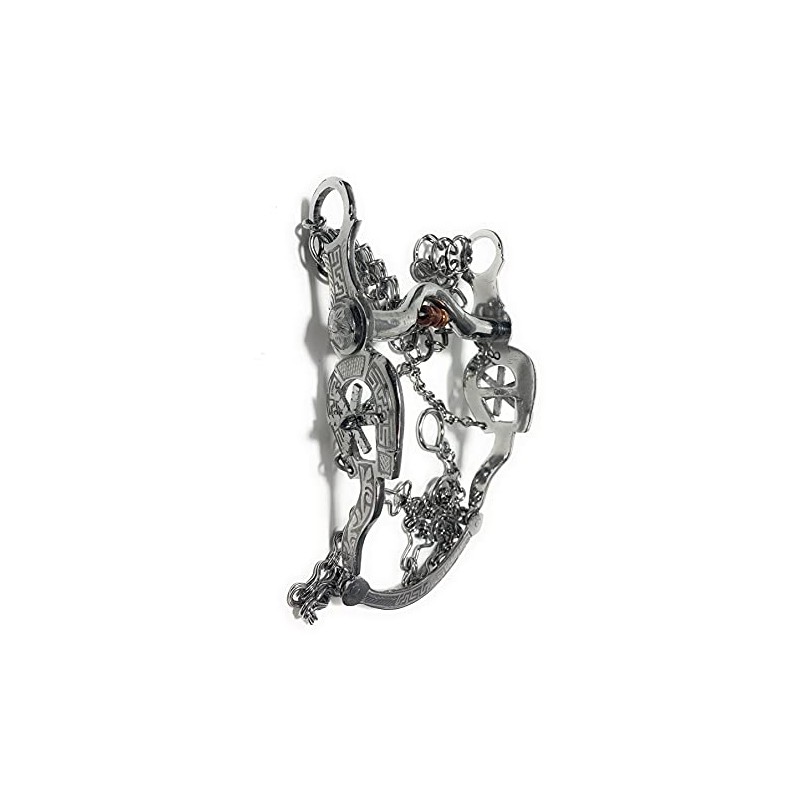 5 1/4" Mexican Horse Bit, Freno Charro