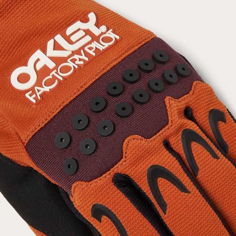 Oakley Mens Switchback Mountain Bike Glove 2.0, Ginger, Large