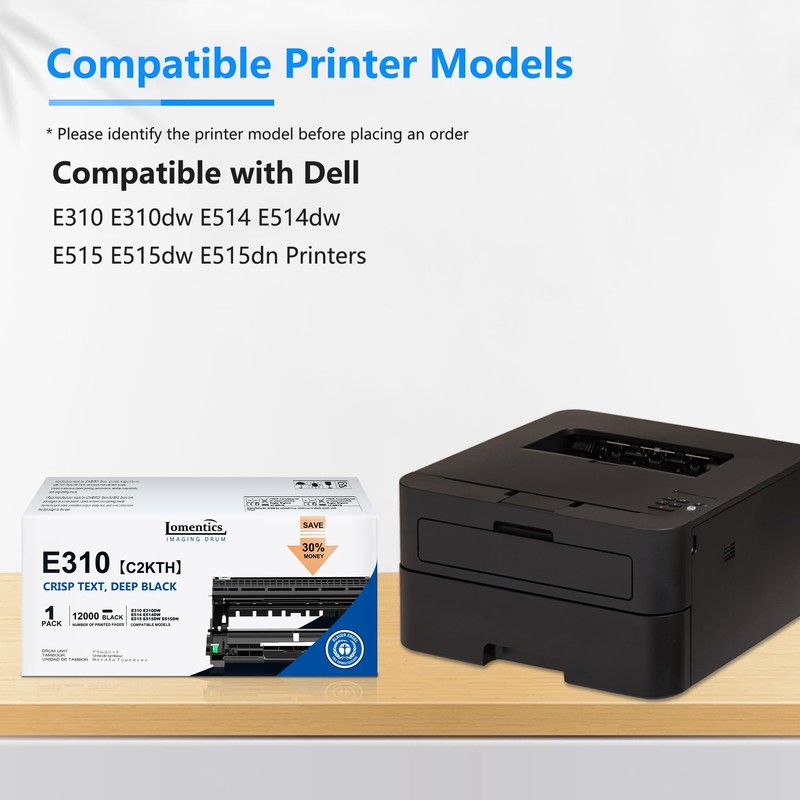 E310 C2KTH Drum Unit (Not Toner) High Yield Replacement for