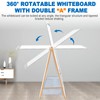 Dry Erase White Board with Stand Double Sided 36"X24" Magnetic