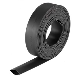 TOP-VIGOR 16mm Heat Shrink Tubing, 7M Length Heat Shrink Sleeving, 2:1 Ratio Heat Shrink Tube for Electrical Insulation, Repairs, Wrap Cable, Wire Connectors, Black