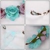 Floral Crown Headband Adjustable Flower Garland Headdress Hairband Floral Wreath