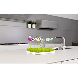 Boon B398 Sostén Tipo Flor para Chupones, azul
